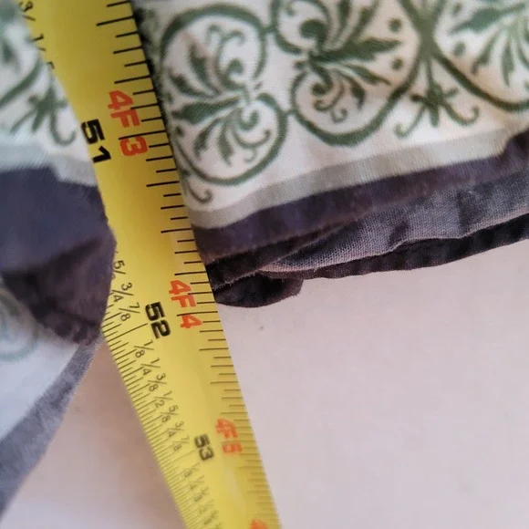 MARCHESA ROSA Womens Marilla Cotton Dress Size 4 Floral Maxi Sundress Beige - Picture 4 of 13